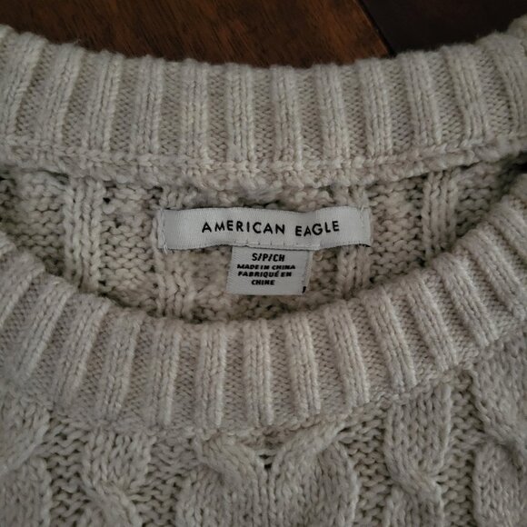 American Eagle Cable Knit Sweater - Picture 5 of 5